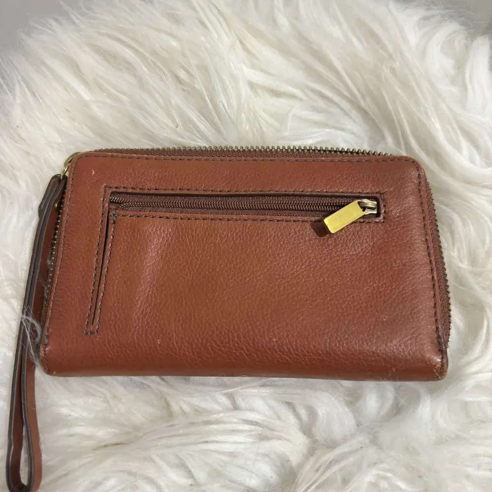Fossil Tan Leather Wallet